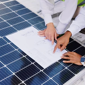 Taller de paneles solares